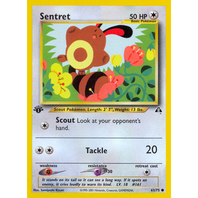 Sentret (63/75) [Neo Discovery 1st Edition]