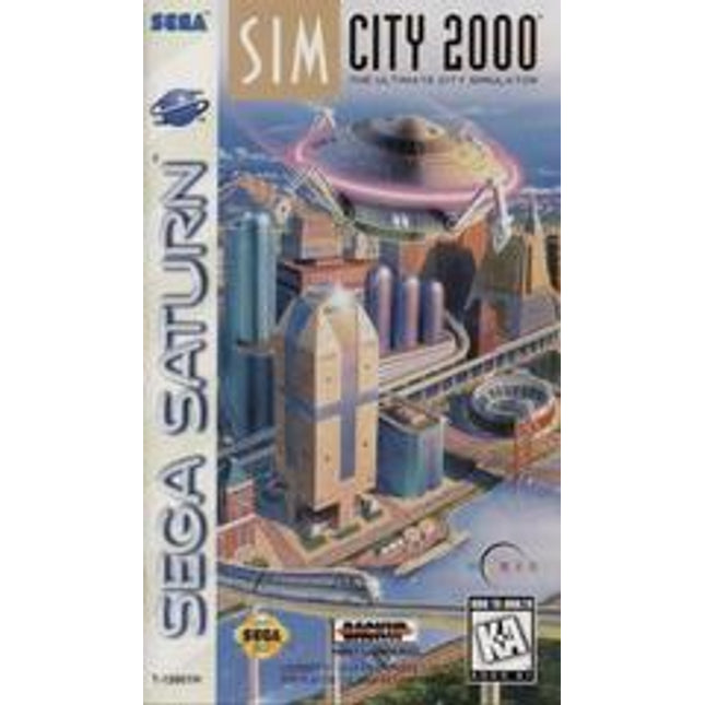 SimCity 2000 - Sega Saturn
