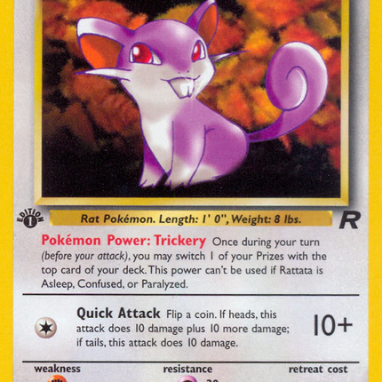 Rattata (66/82) [Team Rocket 1st Edition]