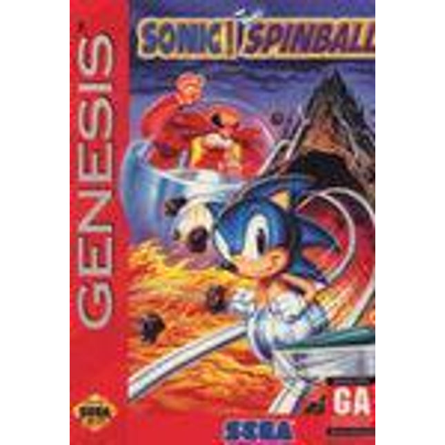 Sonic Spinball - Sega Genesis