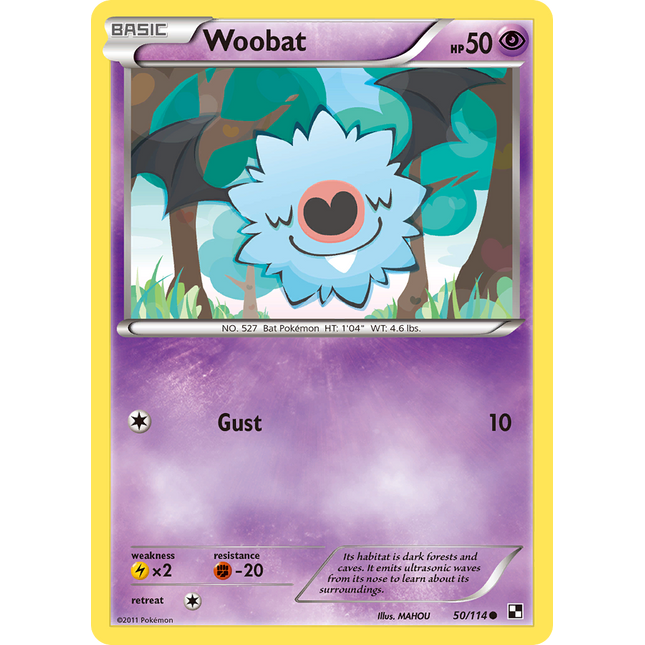 Woobat [Black & White]
