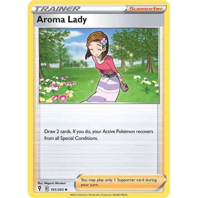 Aroma Lady (141/203) [Sword & Shield: Evolving Skies]