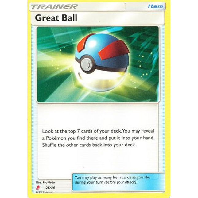 Great Ball (25/30) [Sun & Moon: Trainer Kit - Lycanroc]