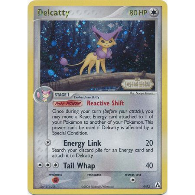 Delcatty (4/92) (Stamped) [EX: Legend Maker]