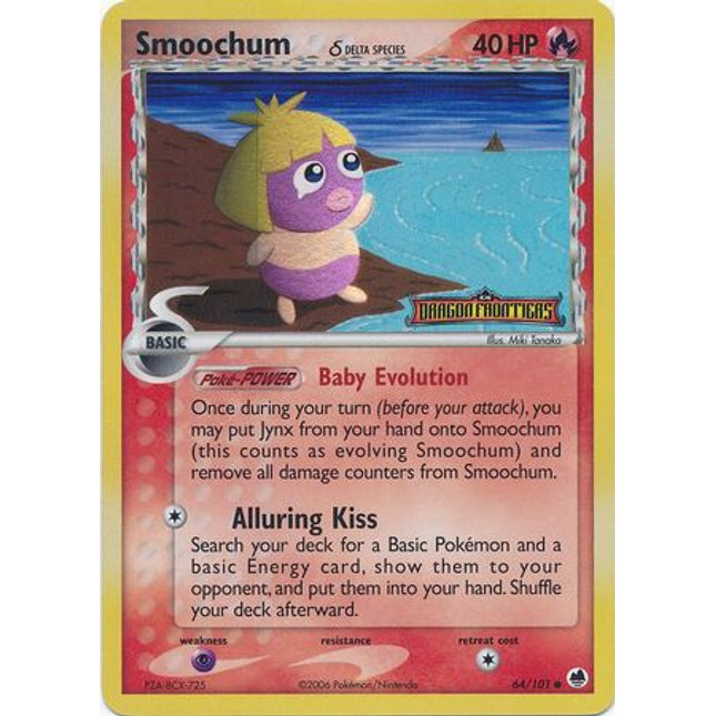 Smoochum (64/101) (Delta Species) (Stamped) [EX: Dragon Frontiers]