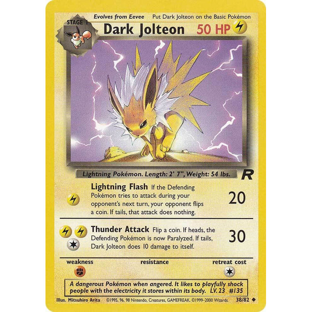 Dark Jolteon (38/82) [Team Rocket]
