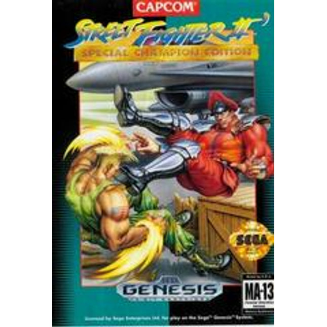 Street Fighter II Special Champion Edition - Sega Genesis