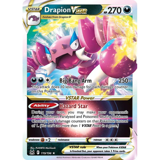 Drapion VSTAR (119/196) [Sword & Shield: Lost Origin]