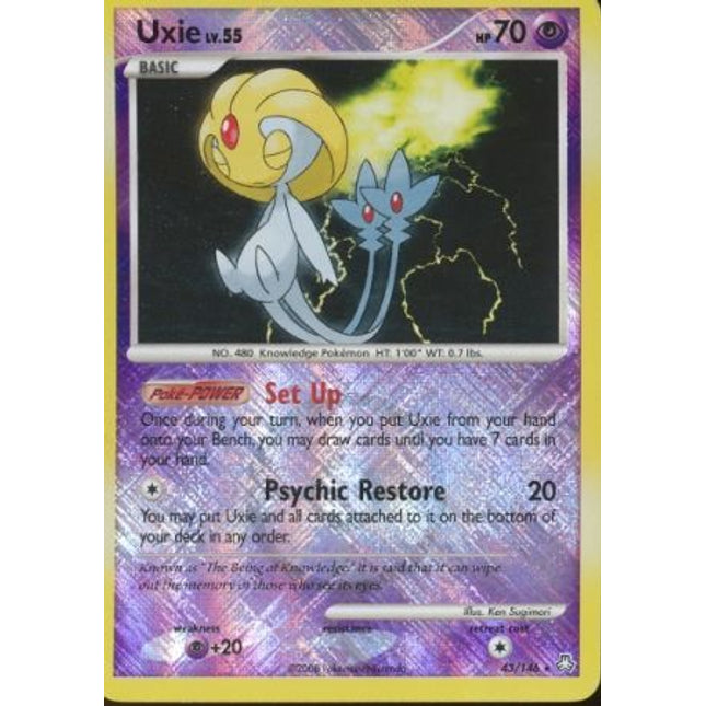 Uxie (43/146) (League Promo) [Diamond & Pearl: Legends Awakened]