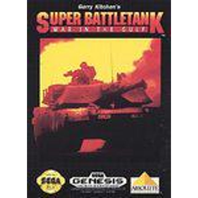 Super Battletank War in the Gulf - Sega Genesis