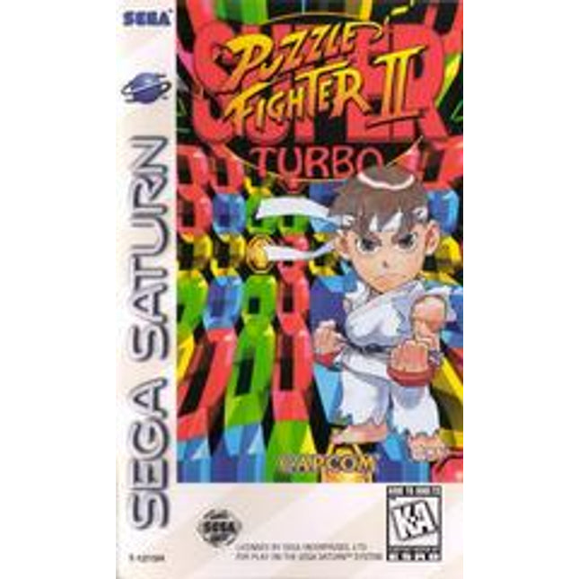 Super Puzzle Fighter II Turbo - Sega Saturn