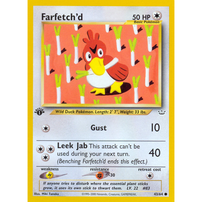 Farfetch'd (43/64) [Neo Revelation 1st Edition]