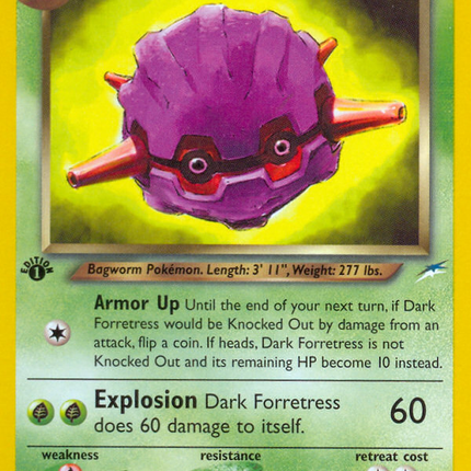 Dark Forretress (35/105) [Neo Destiny 1st Edition]