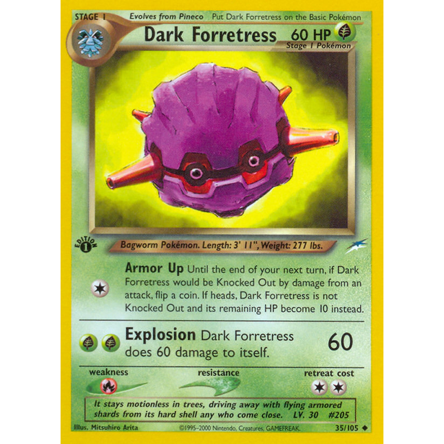 Dark Forretress (35/105) [Neo Destiny 1st Edition]