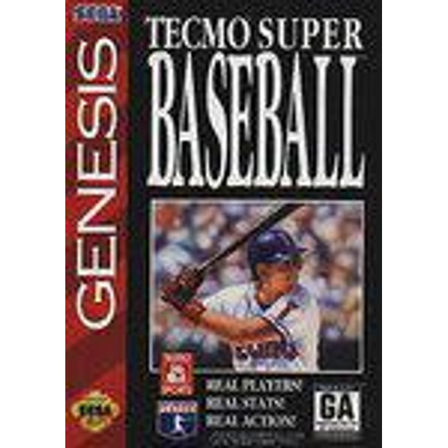Tecmo Super Baseball - Sega Genesis
