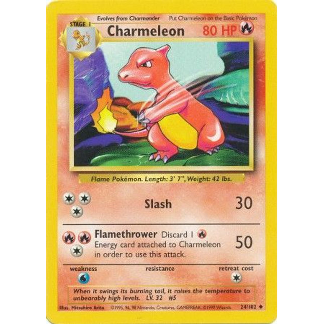 Charmeleon (24/102) [Base Set]