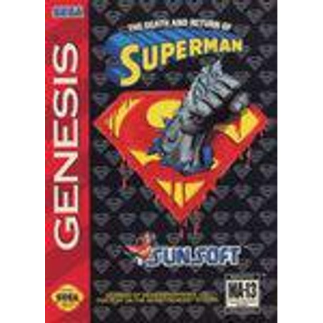 The Death and Return of Superman - Sega Genesis