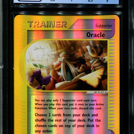 Oracle - 138/144 - CGC 8 - Reverse Holo - Skyridge - 36609