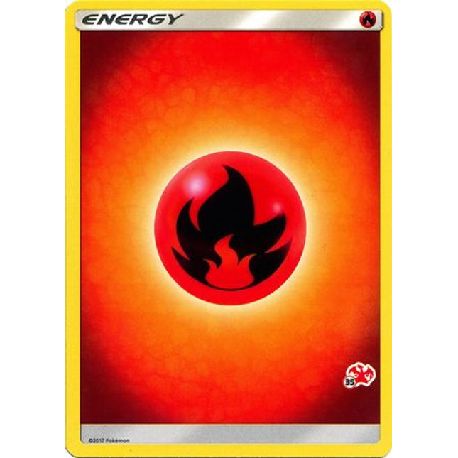 Fire Energy (Charizard Stamp #35) [Battle Academy 2020]