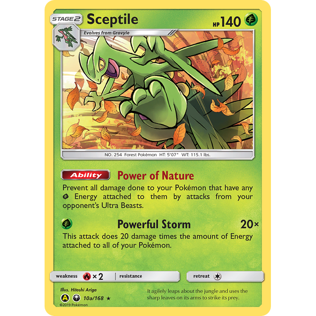 Sceptile (10a/168) [Alternate Art Promos]