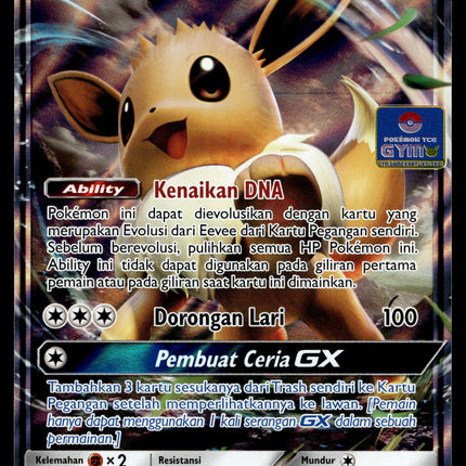 Eevee GX - 132/SM-P - NM - Indonesian Gym - Promo - Pokemon - B1-17