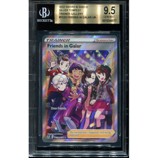 Friends in Galar - TG23/TG30 - BGS 9.5 - Full Art - Silver Tempest - Pokemon - 44577