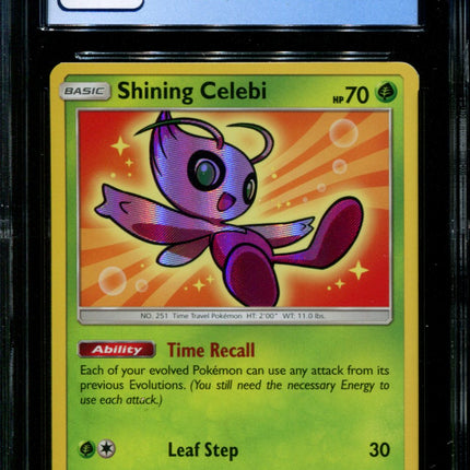 Shining Celebi - SM79 - CGC 8.5 - Black Star Promo - Shining Legends - Pokemon -  15163