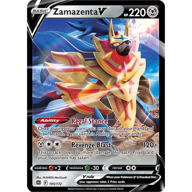 Zamazenta V (105/172) [Sword & Shield: Brilliant Stars]