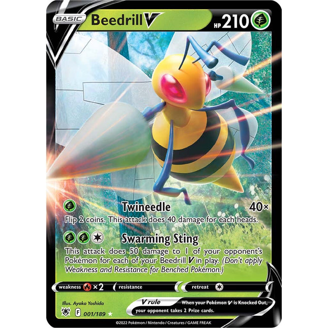 Beedrill V (001/189) [Sword & Shield: Astral Radiance]