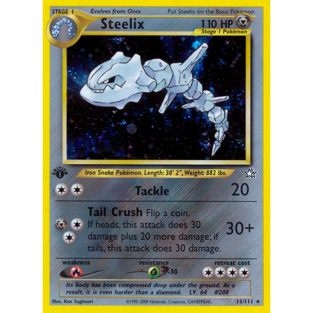 Steelix (15/111) [Neo Genesis 1st Edition]