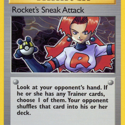Rocket's Sneak Attack (72/82) [Team Rocket 1st Edition]