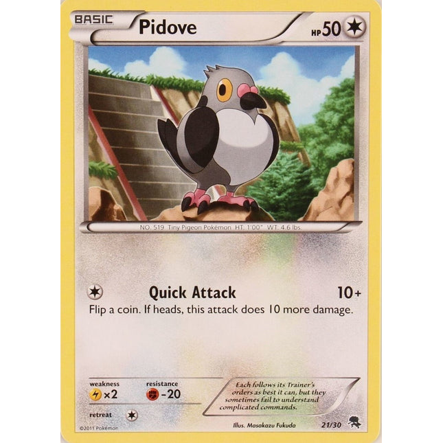 Pidove (21/30) [Black & White: Trainer Kit - Zoroark]