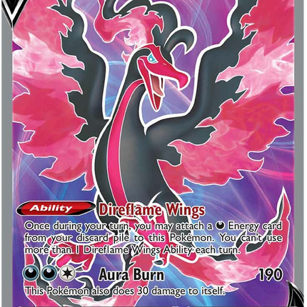 Galarian Moltres V (176/198) [Sword & Shield: Chilling Reign]