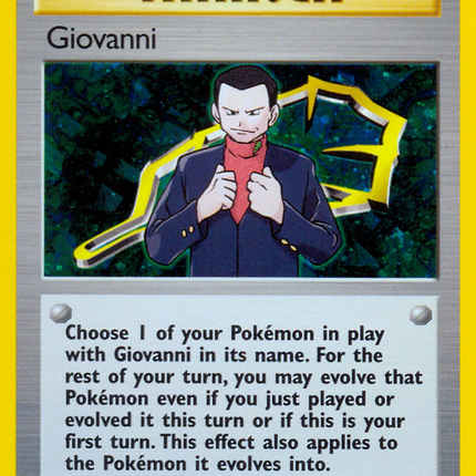 Giovanni (18/132) [Gym Challenge 1st Edition]