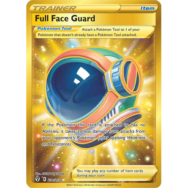 Full Face Guard (231/203) [Sword & Shield: Evolving Skies]