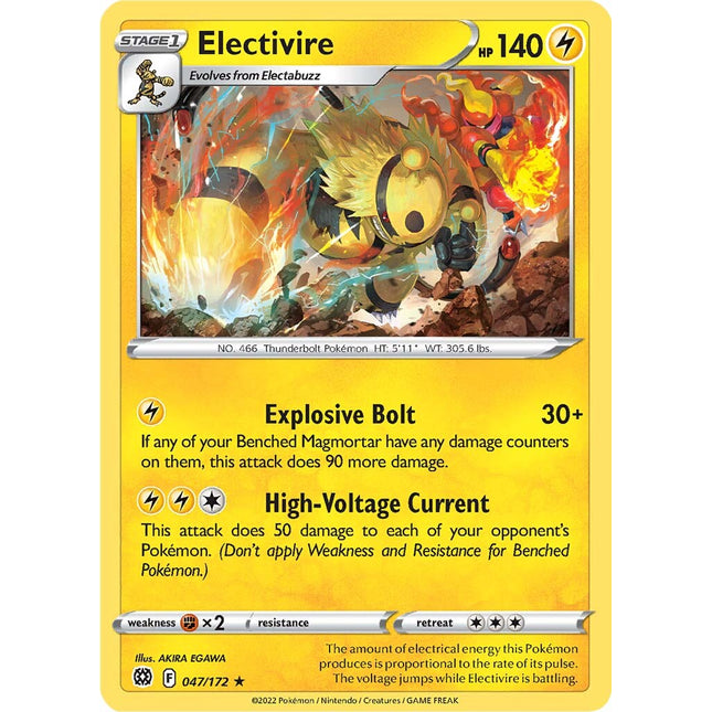 Electivire (047/172) [Sword & Shield: Brilliant Stars]