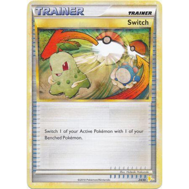 Switch (24/30) [HeartGold & SoulSilver: Trainer Kit - Raichu]
