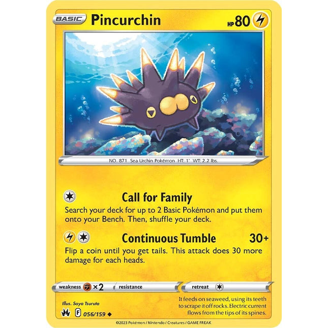 Pincurchin (056/159) [Sword & Shield: Crown Zenith]