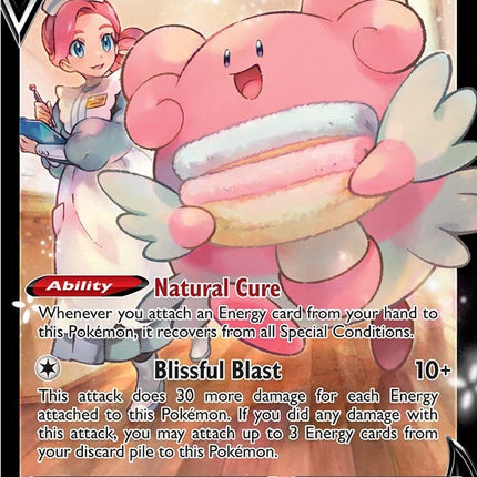 Blissey V (TG22/TG30) [Sword & Shield: Silver Tempest]