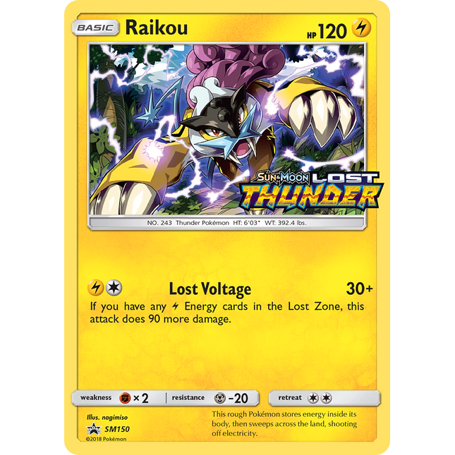 Raikou [SM Black Star Promos]