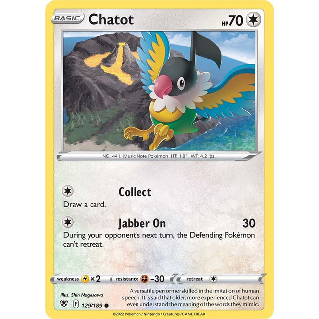 Chatot (129/189) [Sword & Shield: Astral Radiance]
