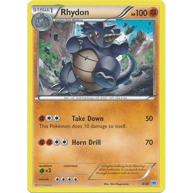Rhydon (4/30) [XY: Trainer Kit 2 - Latios]