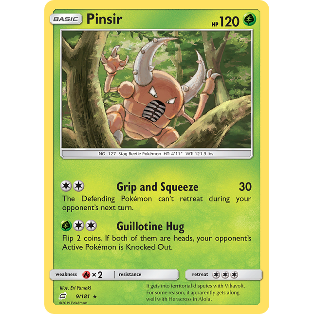 Pinsir (9/181) [Sun & Moon: Team Up]