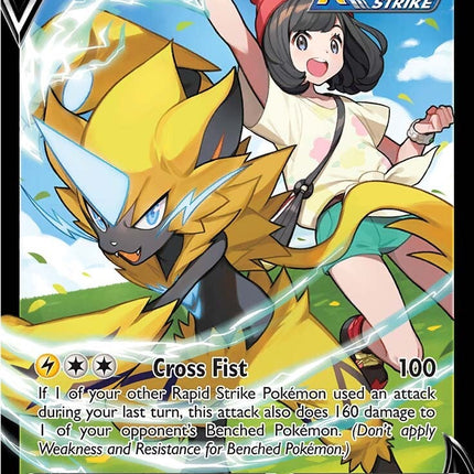 Zeraora V (TG16/TG30) [Sword & Shield: Silver Tempest]