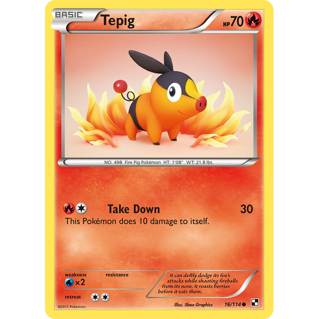 Tepig [Black & White]