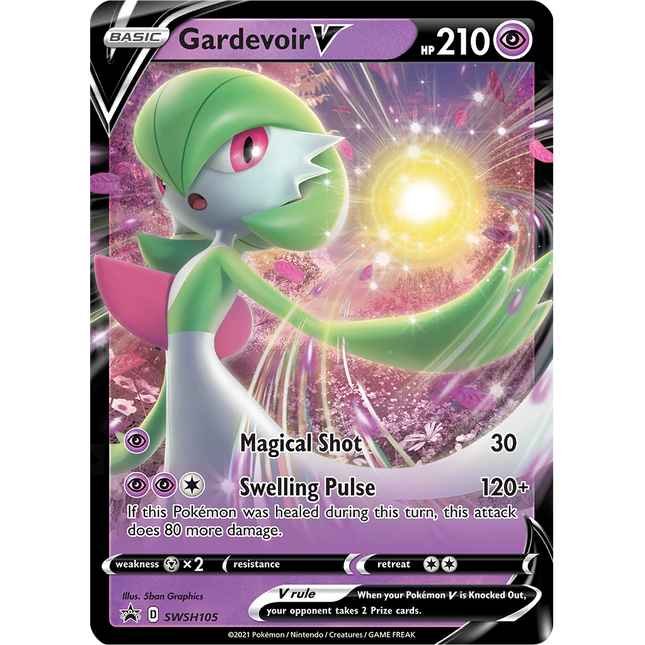 Gardevoir V  (SWSH105) [Sword & Shield: Black Star Promos]