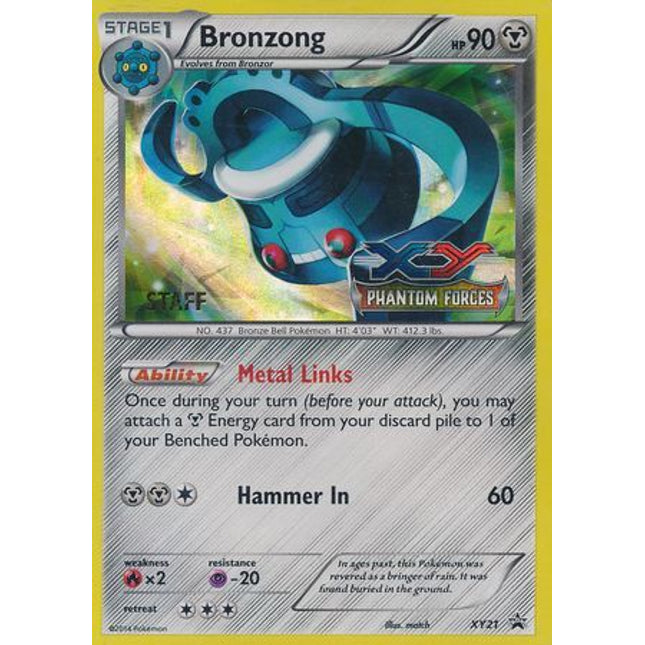 Bronzong (XY21) (Staff) [XY: Black Star Promos]