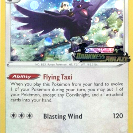 Corviknight (156/189) (Cosmos Holo) [Sword & Shield: Darkness Ablaze]
