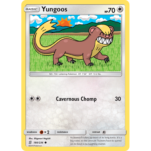 Yungoos (180/236) [Sun & Moon: Unified Minds]