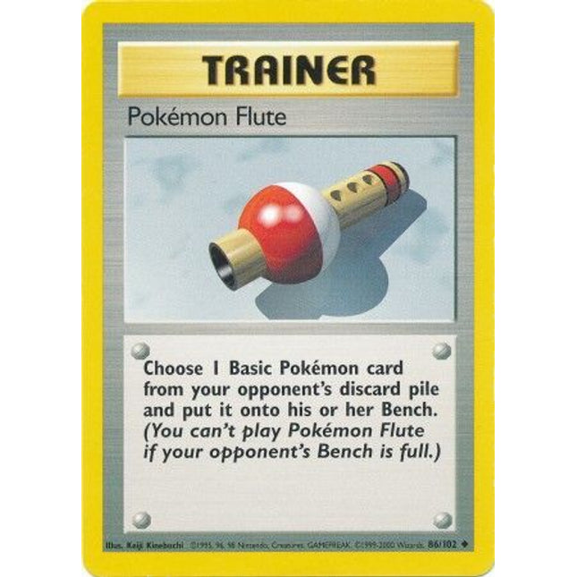 Pokemon Flute (86/102) [Base Set Unlimited]